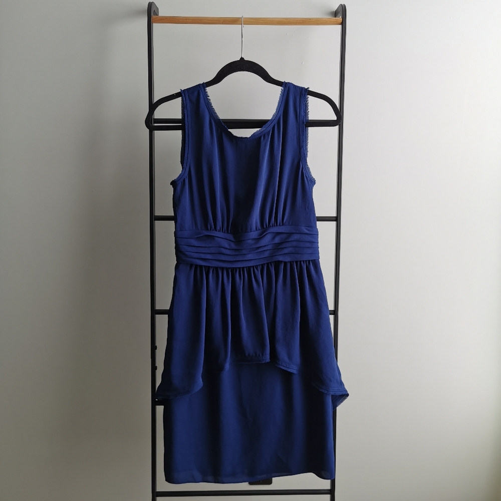 BCBG Max Azria Navy Blue Dress SZ 6